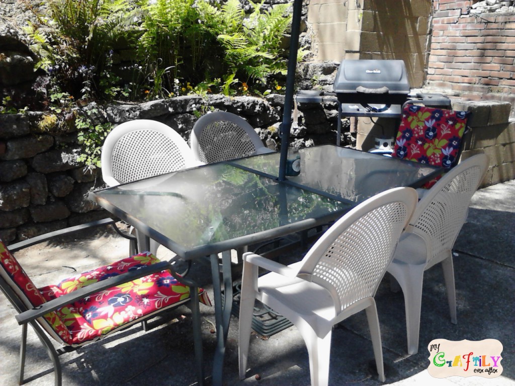 patio table upgrade from craigslist
