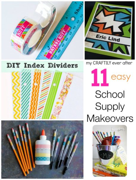 11 easy school supply makeovers