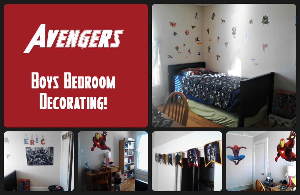 Super Hero Boys Bedroom