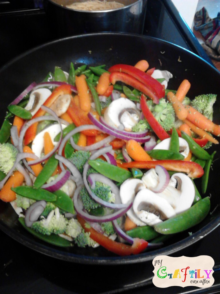 Veggie Stir Fry Steamed Vegetables