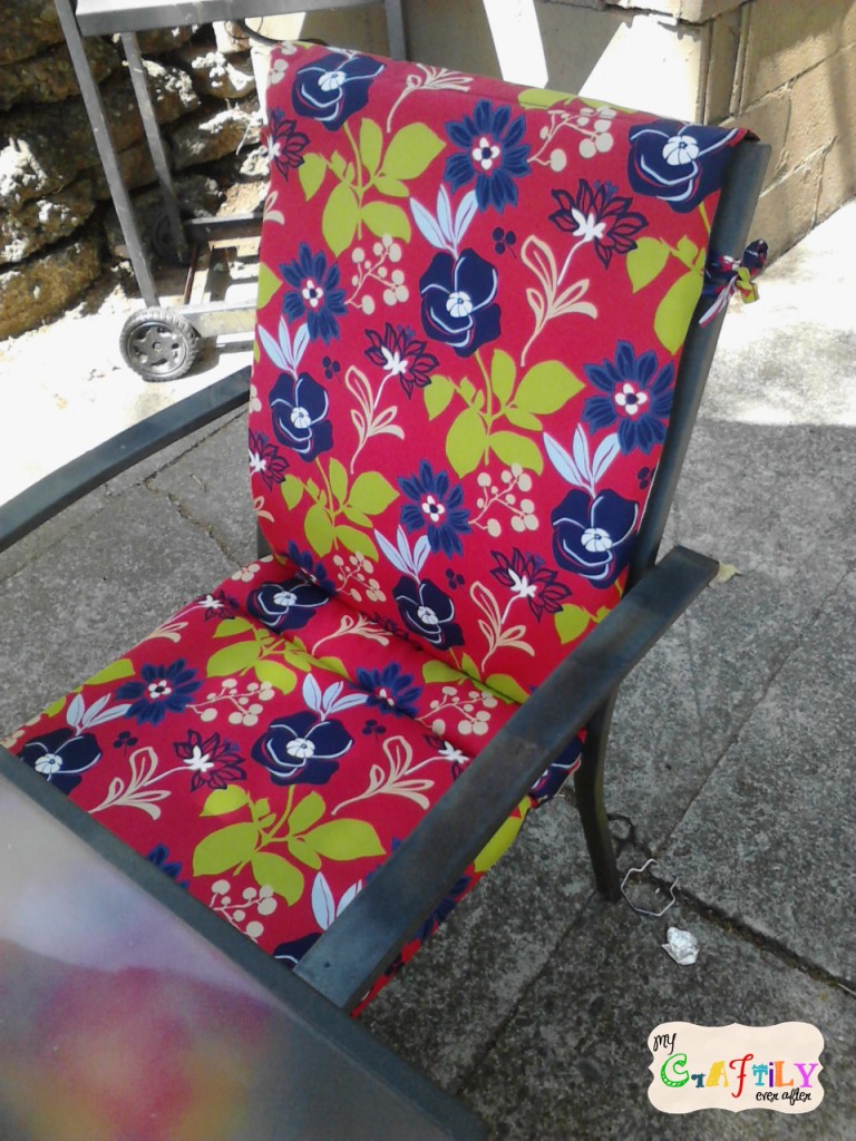 patio chairs with new cushions from home depot