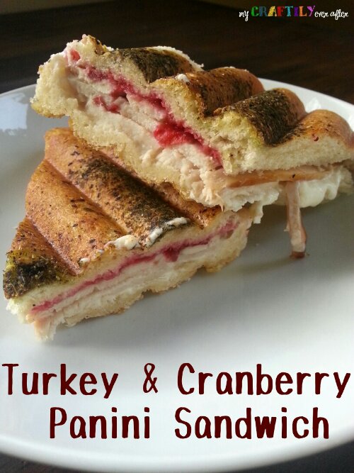 Turkey & Cranberry Panini Sandwiches