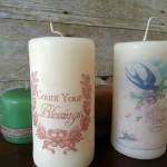 Transferring an image to a candle has never been simpler!  Using things you probably already have around your house create a custom candle perfect for any occasion.  Learn how at My Craftily Ever After
