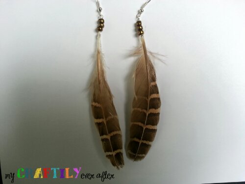 Feather Earrings - Easy Gift Series