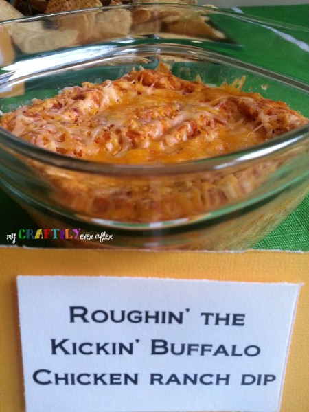 #ad roughin the kickin buffalo chicken ranch dip #cbias #SuperMoments