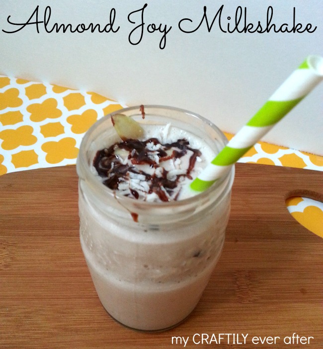 almond joy milkshake