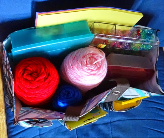 quick craft container for kids