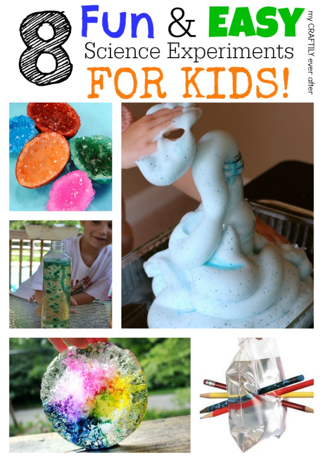 8 fun and easy science experiments for kids