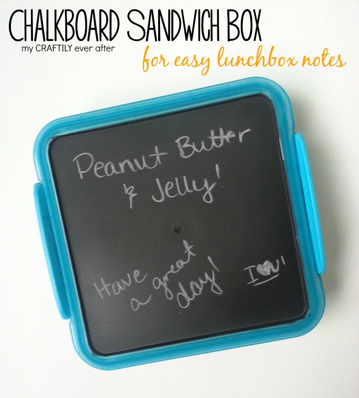 chalkboard sandwich box for easy lunchbox notes