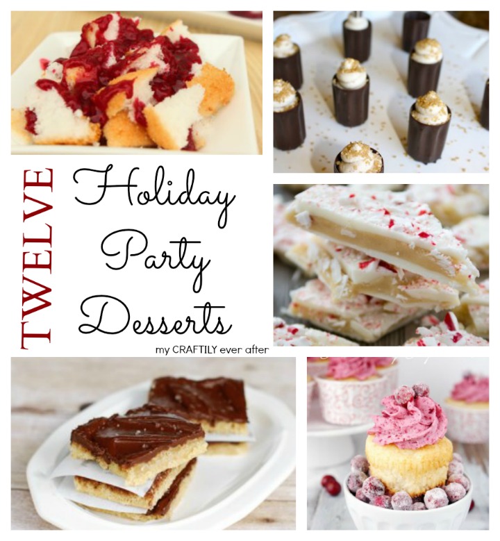12 Holiday party desserts