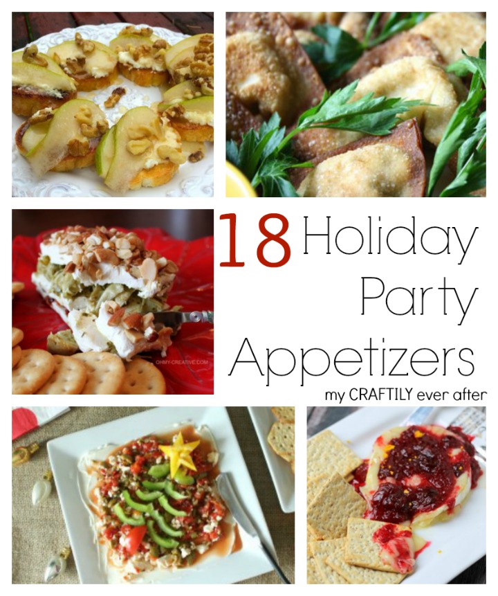 18 Holiday party appetizers