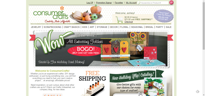 consumer crafts website