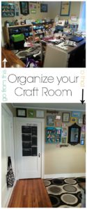organize your crafty room