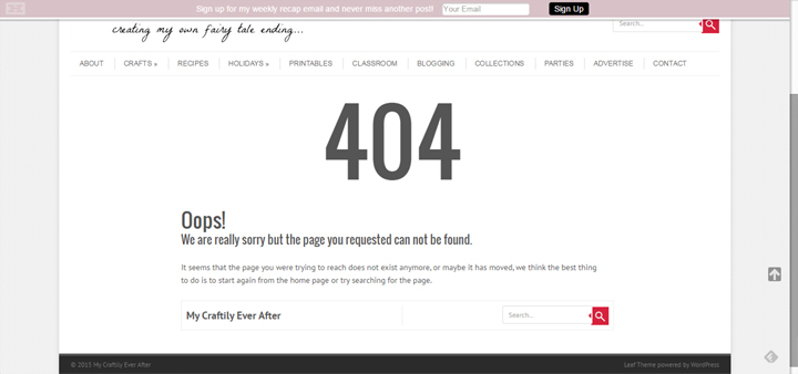 original 404 page