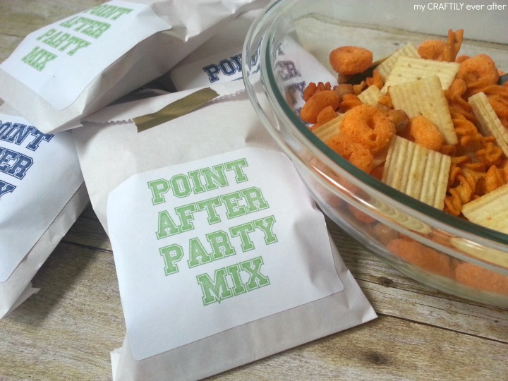 point after party mix with free printables