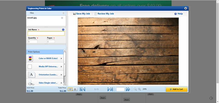 creating a fake wood background for photographs
