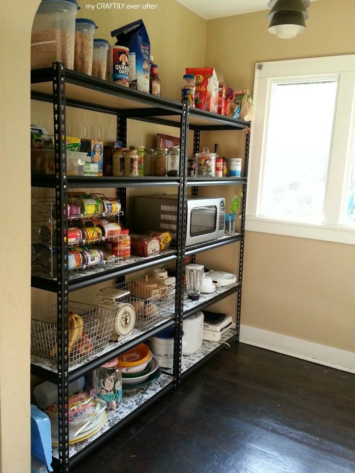 walk in pantry makeover