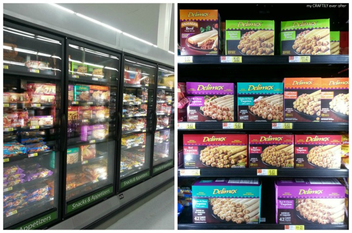 where to find frozenz delimex taquitos at @walmart