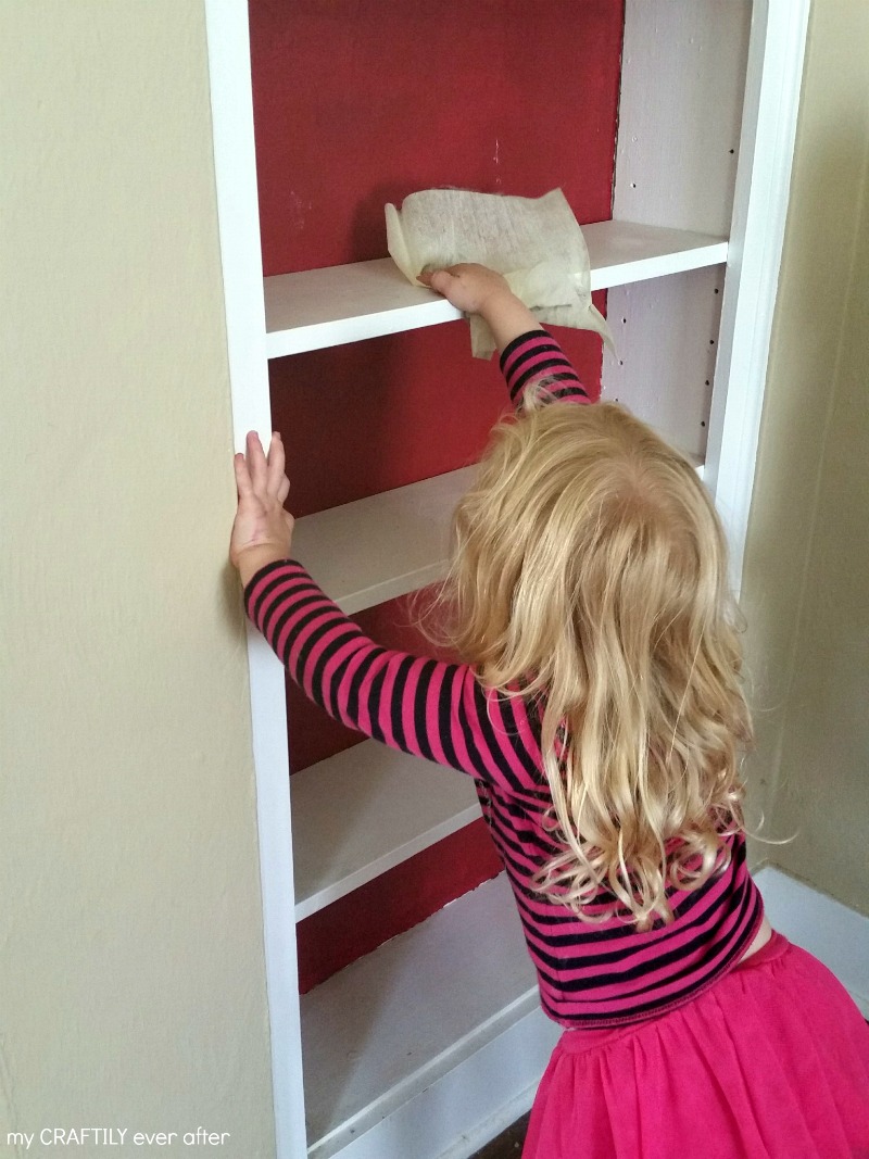 dusting is a great chore for 3 year olds