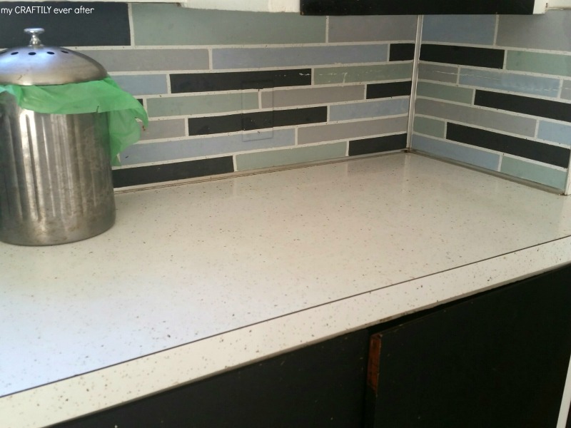 kitchen counters after a good scrubbing