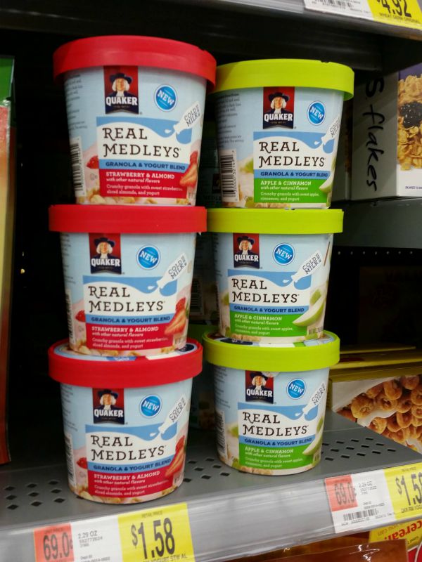 real medleys yogurt cups