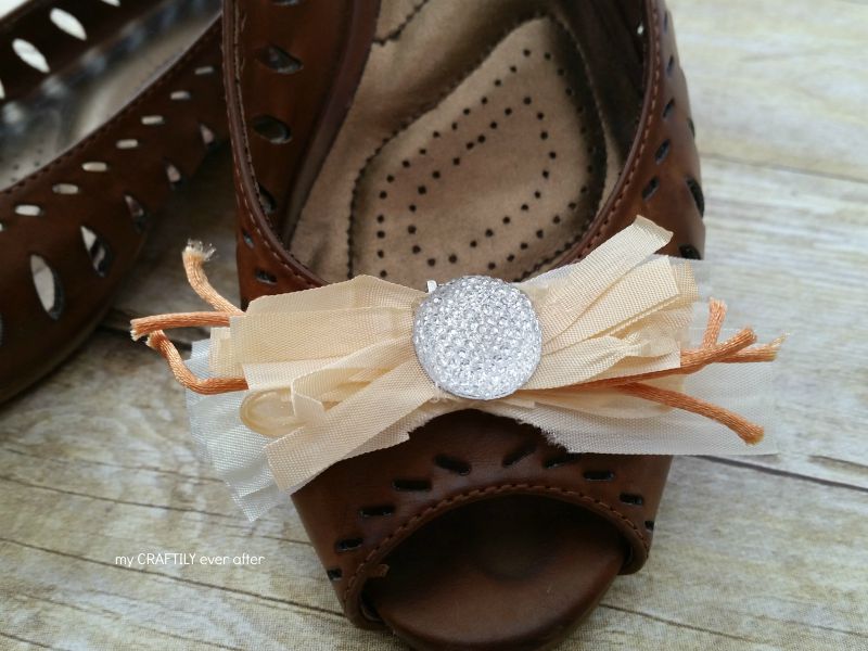 finished shoe clip