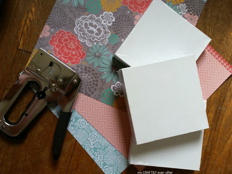 supplies for paper covered canvasses