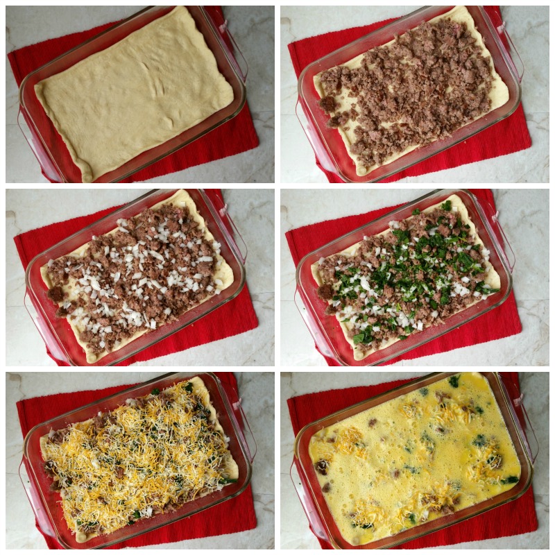 step by step quiche
