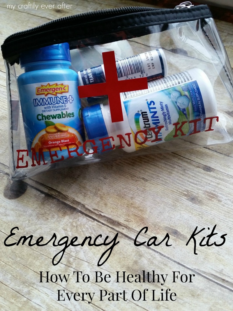 #BeHealthyForEveryPartOfLife #ad Emergency Car Kits