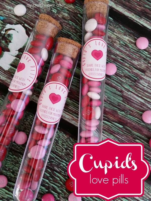 Cupid's love pills for valentines day