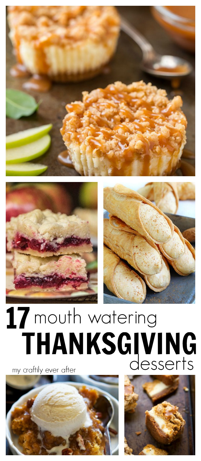 17 Mouth Watering Thanksgiving Desserts - My Craftily Ever After